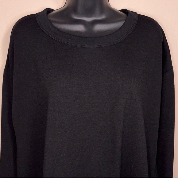 XL HEIMISH BLACK SWEATSHIRT LONG SLEEVE STRETCH CASUAL - Picture 7 of 10